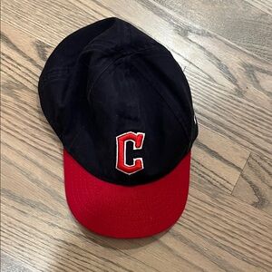 Black and Red Baseball Cleveland Guardians infant hat